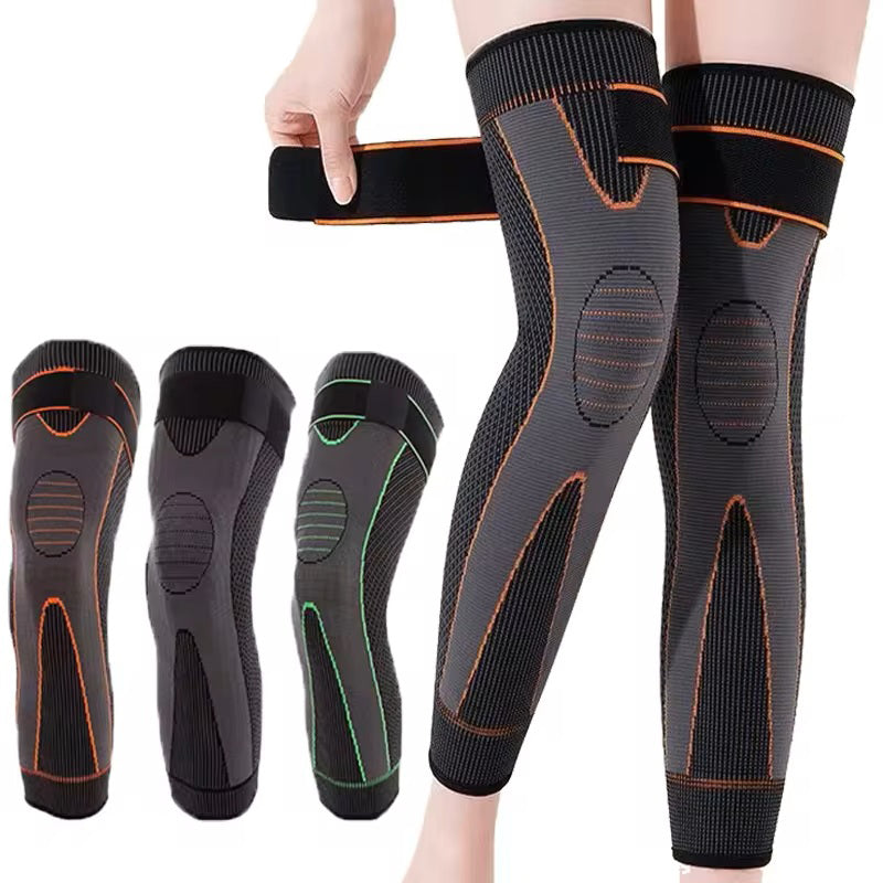 Adjustable Long Compression Knee Pads